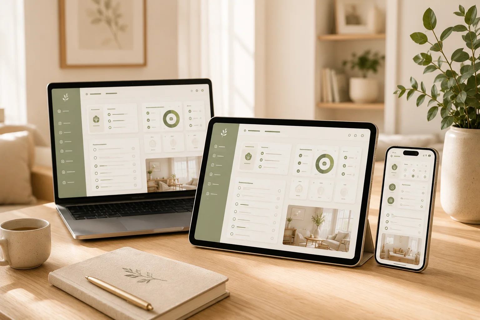 Aperçu de l'application Mon Plan Maison sur mobile